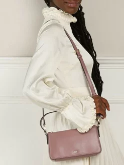 DKNY IRINA Borsa A Spalla In Pelle Con Tracolla