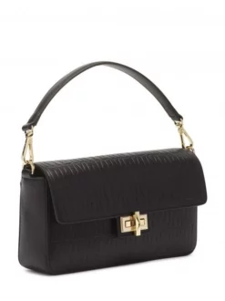 DKNY JOJO FLAP Borsa A Mano, A Tracolla -borsa alla moda negozio dkny jojo flap borsa a mano a tracolla blk gold 795730067248 3