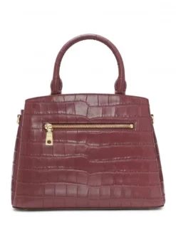 DKNY PAIGE Borsa A Mano In Pelle Stampa Cocco -borsa alla moda negozio dkny paige borsa a mano in pelle stampa cocco garnet 755405878081 2