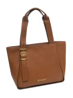 ERMANNO SCERVINO AIDA Tote Bag Large Con Tracolla -borsa alla moda negozio ermanno scervino aida tote bag large con tracolla brown 8051978384137 3