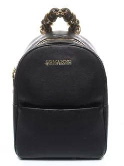 ERMANNO SCERVINO MAVIS Zaino Donna -borsa alla moda negozio ermanno scervino mavis zaino donna black 8051978383857 3