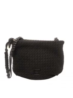 ERMANNO SCERVINO MOLLY Secchiello A Tracolla -borsa alla moda negozio ermanno scervino molly secchiello a tracolla black 8051978369837 2