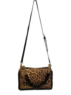 ERMANNO SCERVINO NANCY Borsa A Spalla Con Tracolla 7 ERMANNO SCERVINO NANCY Borsa A Spalla Con Tracolla -borsa alla moda negozio ermanno scervino nancy borsa a spalla con tracolla leopard 8051978383666 3