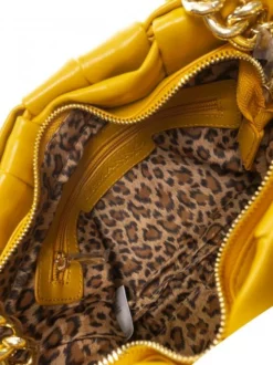 ERMANNO SCERVINO NIMA Borsa A Spalla Con Tracolla -borsa alla moda negozio ermanno scervino nima borsa a spalla con tracolla yellow 8051978385592 4