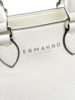 ERMANNO SCERVINO OLGA PLAIN Borsa Tote A Mano -borsa alla moda negozio ermanno scervino olga plain borsa tote a mano off white 8051978408857 4