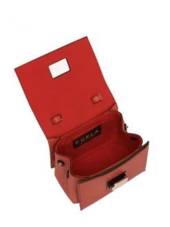 FURLA EMMA Borsa A Mano Con Tracolla -borsa alla moda negozio furla emma borsa a mano con tracolla cannella 8050597206363 2