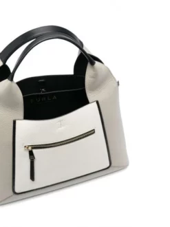 FURLA GILDA Borsa A Spalla, Con Tracolla 8 FURLA GILDA Borsa A Spalla, Con Tracolla -borsa alla moda negozio furla gilda borsa a spalla con tracolla marmo c marshmallow nero 8050597250281 3