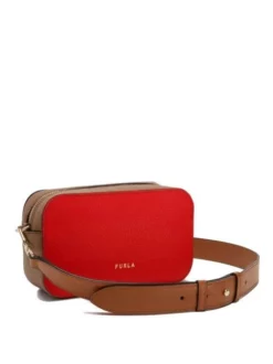 FURLA PRIMULA Borsa A Tracolla Mini -borsa alla moda negozio furla primula borsa a tracolla mini spritz greige cognac h 8050597206738 4