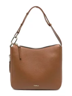 FURLA SKYE Tote Bag In Pelle -borsa alla moda negozio furla skye tote bag in pelle cognac 8050597279640 3