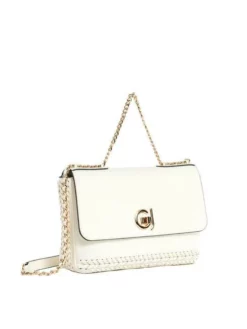 Gaudi GAUDÌ LUNA Borsa Con Motivo Intrecciato 5 Gaudi GAUDÌ LUNA Borsa Con Motivo Intrecciato -borsa alla moda negozio gaudi luna borsa con motivo intrecciato white 8050715844255 2