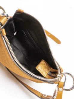 GIANNI CHIARINI ALICE Mini Bag A Spalla -borsa alla moda negozio gianni chiarini alice mini bag a spalla cognac 8057145042473 3