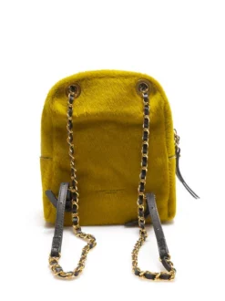 GIANNI CHIARINI BRIDGET Zainetto -borsa alla moda negozio gianni chiarini bridget zainetto ocra 5790207167006 2