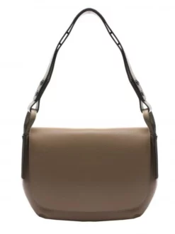 GIANNI CHIARINI JHOANNA Borsa A Spalla In Pelle Con Patta -borsa alla moda negozio gianni chiarini jhoanna borsa a spalla in pelle con patta canapa 8057145938479 2