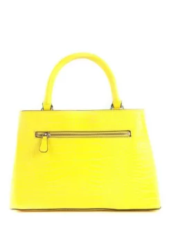 GUESS CARABEL CROCO Borsa Con Tracolla 8 GUESS CARABEL CROCO Borsa Con Tracolla -borsa alla moda negozio guess carabel croco borsa con tracolla yellow 190231454243 3