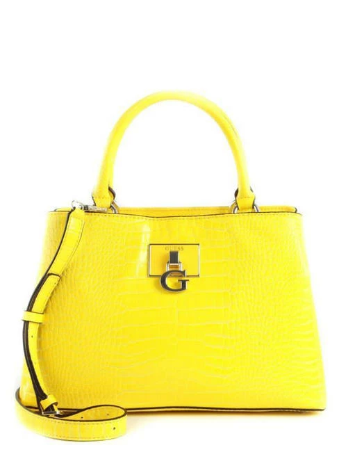 GUESS CARABEL CROCO Borsa Con Tracolla 5 GUESS CARABEL CROCO Borsa Con Tracolla - immagine 5