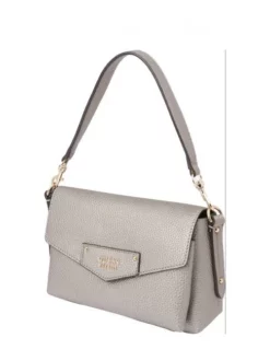 GUESS ECO BRENTON Borsa A Spalla, Con Tracolla 7 GUESS ECO BRENTON Borsa A Spalla, Con Tracolla -borsa alla moda negozio guess eco brenton borsa a spalla con tracolla pewter 190231637486 3