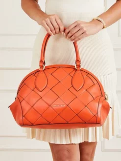 GUESS GIORGIA Dome Borsa A Mano -borsa alla moda negozio guess giorgia dome borsa a mano arancio 7624302073864 3