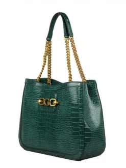 GUESS HENSELY G Croco Borsa Tote A Spalla