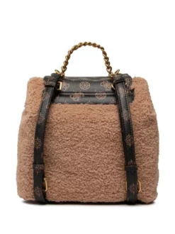 GUESS NO LIMIT Zaino Con Flap -borsa alla moda negozio guess no limit zaino con flap mocha mul 190231631750 2