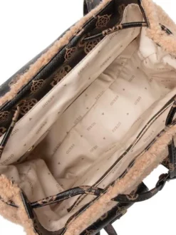 GUESS NO LIMIT Zaino Con Flap -borsa alla moda negozio guess no limit zaino con flap mocha mul 190231631750 5