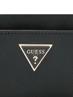 GUESS NOT COORDINATED Pochette Con Bustina -borsa alla moda negozio guess not coordinated pochette con bustina nero 7622078005270 2