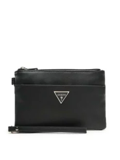 GUESS NOT COORDINATED Pochette Con Bustina -borsa alla moda negozio guess not coordinated pochette con bustina nero 7622078005270 3