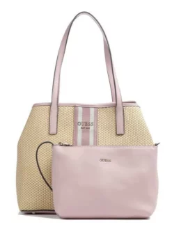 GUESS VIKKY Intrecciata Borsa A Spalla -borsa alla moda negozio guess vikky intrecciata borsa a spalla rose 190231723134 2