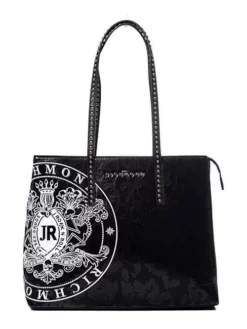 JOHN RICHMOND COLITION Borsa A Spalla -borsa alla moda negozio john richmond colition borsa a spalla black leop 8054325886360 3