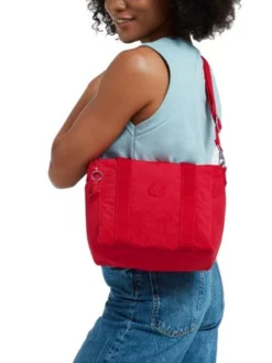 KIPLING ASSENI MINI Tote Bag Con Tracolla 7 KIPLING ASSENI MINI Tote Bag Con Tracolla -borsa alla moda negozio kipling asseni mini tote bag con tracolla red rouge 195441811282 2