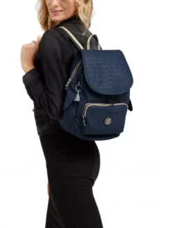 KIPLING CITY PACK S Zainetto -borsa alla moda negozio kipling city pack s zainetto endless bleu emboss 196012522095 3