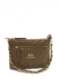 LA MARTINA ANGELINA Tracollina Piatta 9 LA MARTINA ANGELINA Tracollina Piatta -borsa alla moda negozio la martina angelina tracollina piatta taupe 8058969969083 4