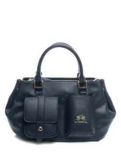 LA MARTINA DIANA Saddle Bag Con Tasca Frontale -borsa alla moda negozio la martina diana saddle bag con tasca frontale blue 8052579070368 2