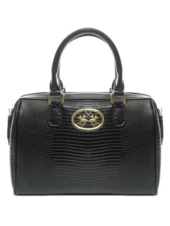 LA MARTINA GERALDINA Bauletto Stampa Cocco 7 LA MARTINA GERALDINA Bauletto Stampa Cocco -borsa alla moda negozio la martina geraldina bauletto stampa cocco nero 8052579034117 2