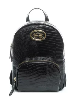 LA MARTINA GERALDINA Zaino Stampa Cocco 9 LA MARTINA GERALDINA Zaino Stampa Cocco -borsa alla moda negozio la martina geraldina zaino stampa cocco nero 8052579034261 4