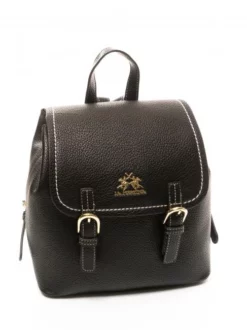 LA MARTINA HERITAGE Zainetto Donna -borsa alla moda negozio la martina heritage zainetto donna nero 8058969974490 2