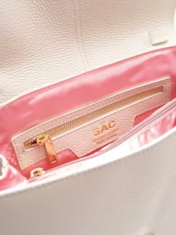 LESAC BORSA IN PELLE NAPPATA Con Tracolla Removibile -borsa alla moda negozio lesac borsa in pelle nappata con tracolla removibile cosmiclatte 6