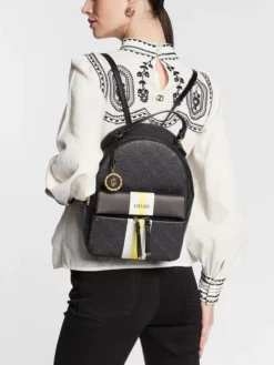 LIUJO CLIDIA Zaino Donna -borsa alla moda negozio liujo clidia zaino donna nero 8055130208194 4