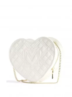 LOVE MOSCHINO Borsa A Cuore Con Tracolla Catena 6 LOVE MOSCHINO Borsa A Cuore Con Tracolla Catena -borsa alla moda negozio love moschino borsa a cuore con tracolla catena bianco 8051042318983 2