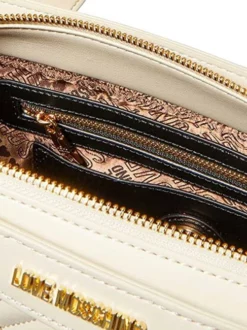 LOVE MOSCHINO Borsa A Mano Con Tracolla -borsa alla moda negozio love moschino borsa a mano con tracolla avorio 8051042675031 3
