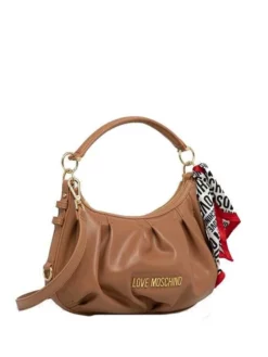 LOVE MOSCHINO FOULARD Borsa A Spalla, Con Tracolla 7 LOVE MOSCHINO FOULARD Borsa A Spalla, Con Tracolla -borsa alla moda negozio love moschino foulard borsa a spalla con tracolla cammello2 8059965684086 2