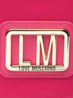 LOVE MOSCHINO LM LOGO Zaino Tondo 12 LOVE MOSCHINO LM LOGO Zaino Tondo -borsa alla moda negozio love moschino lm logo zaino tondo fuchsia 8054400008878 5