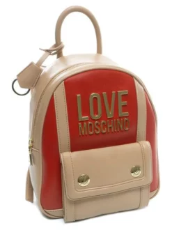 LOVE MOSCHINO LOGO LETTERING Zainetto 7 LOVE MOSCHINO LOGO LETTERING Zainetto -borsa alla moda negozio love moschino logo lettering zainetto rosso 8054400008144 2
