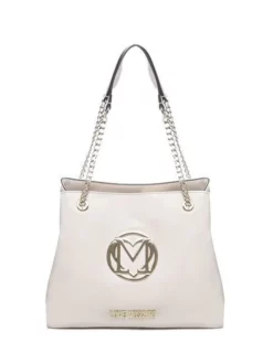 LOVE MOSCHINO LOGO METAL Borsa A Spalla 6 LOVE MOSCHINO LOGO METAL Borsa A Spalla -borsa alla moda negozio love moschino logo metal borsa a spalla avorio 8059965233499 2