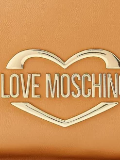 LOVE MOSCHINO LOVE HEART Borsetta A Tracolla -borsa alla moda negozio love moschino love heart borsetta a tracolla cammello2 8059965684529 2