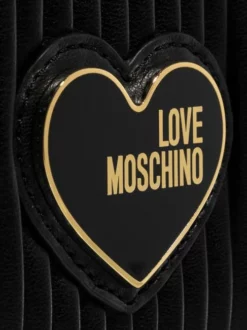LOVE MOSCHINO PLEATED Borsa Mini Con Tracolla
