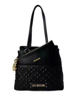LOVE MOSCHINO QUILTED Borsa A Spalla 9 LOVE MOSCHINO QUILTED Borsa A Spalla -borsa alla moda negozio love moschino quilted borsa a spalla nero 8059965233031 3
