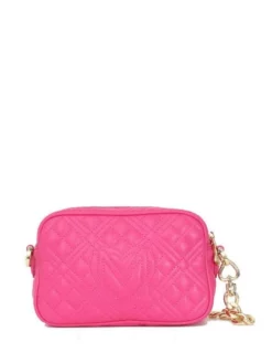 LOVE MOSCHINO QUILTED LOGO Mini Bag A Tracolla -borsa alla moda negozio love moschino quilted logo mini bag a tracolla fuxia 8059965232980 2
