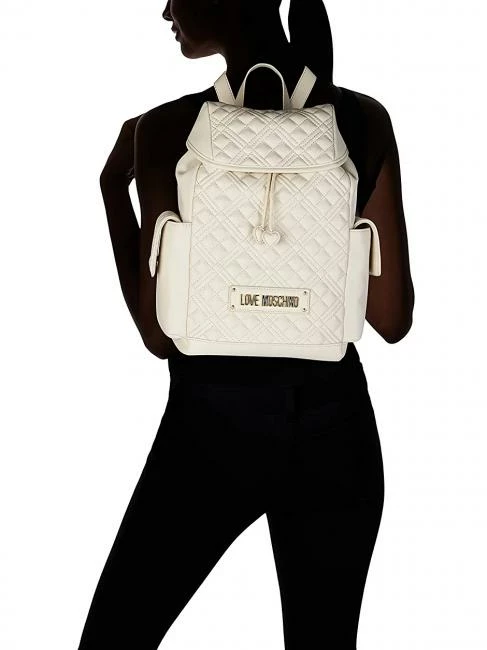 LOVE MOSCHINO QUILTED Zaino Trapuntato 1 LOVE MOSCHINO QUILTED Zaino Trapuntato