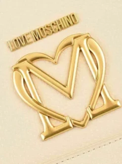LOVE MOSCHINO Zaino Con Flap E Foulard 9 LOVE MOSCHINO Zaino Con Flap E Foulard -borsa alla moda negozio love moschino zaino con flap e foulard avorio 8051042320474 4