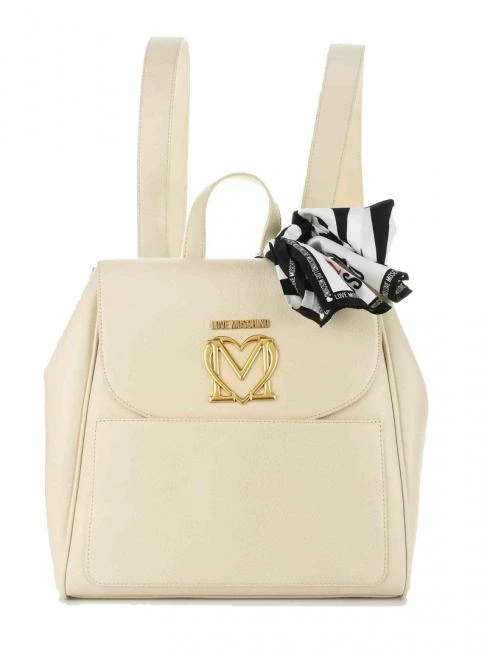 LOVE MOSCHINO Zaino Con Flap E Foulard 1 LOVE MOSCHINO Zaino Con Flap E Foulard